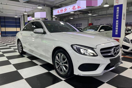 延边二手奔驰C级 2017款 改款 C 180 L 时尚版 运动轿车