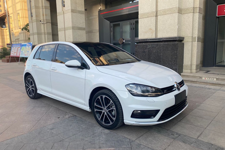 昌吉二手大众高尔夫 2017款 280TSI 双离合 R二手Line 百万辆纪念版