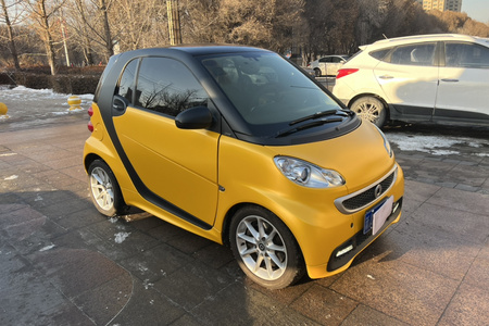 昌吉二手smart fortwo 2015款 1.0L MHD 炫闪特别版