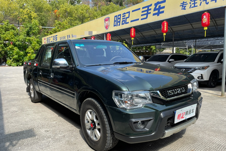 梅州二手庆铃皮卡 2015款 2.5L 手动 四驱4ZE3二手MPI