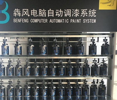 犇风汽车快速补漆